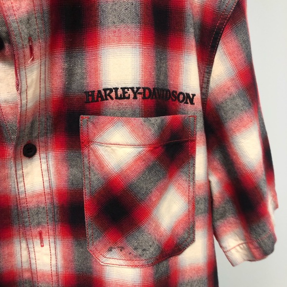 Harley Davidson Men’s Willie G Short Sleeve Shirt, Size L, Excellent condition - Picture 7 of 9